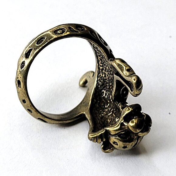 Cheetah Ring Size 8 - Picture 5 of 7